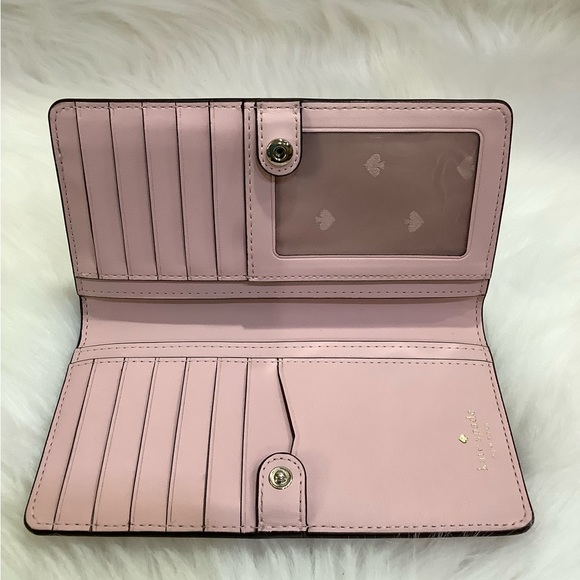 ♠️ Kate Spade ♠️ Staci Large Slim Bifold Wallet - Picture 8 of 16